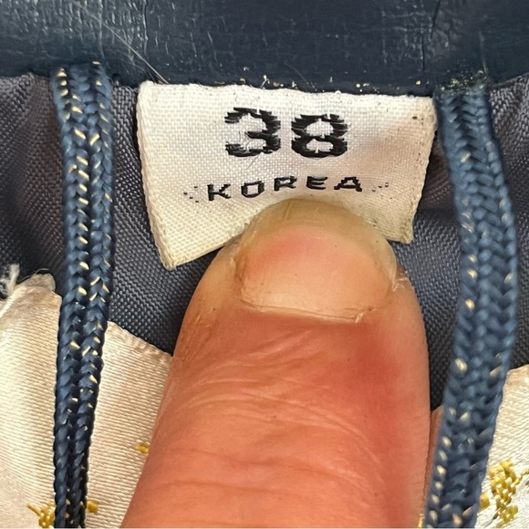 Women’s Vintage 70’s Fingers Fashions Blue Polyvinyl Jacket Size 38 - Picture 5 of 13